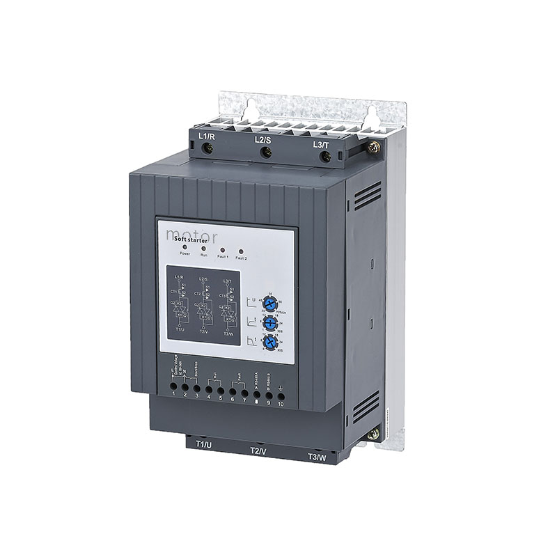 0,75kw-37kw 220/400/500V AC IP21 By pass relé embutido Soft Starter para bomba de água